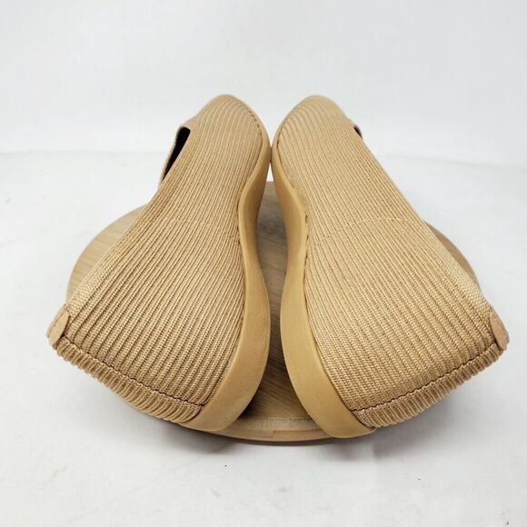 Vivaia Margot 2.0‎ Shoes Womens 40 V-Cut Square Toe Slip On Ballet Flat - Picture 10 of 13